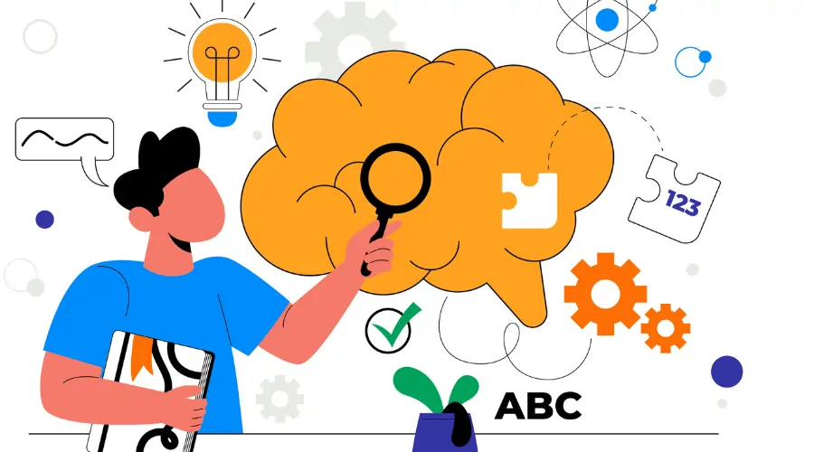 Collaborative team working on assessment development