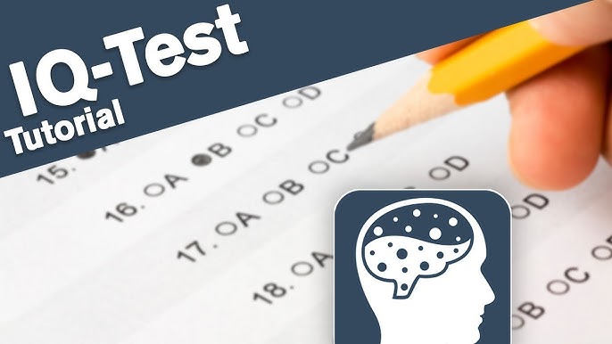 Person working through a structured cognitive assessment